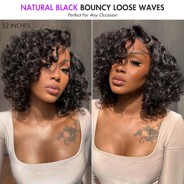 ⚡ Final Hours – Mature Bouncy Curl C-Part Glueless HD Lace Wig