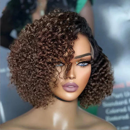 ⚡ Final Hours – Mature Bouncy Curl C-Part Glueless HD Lace Wig